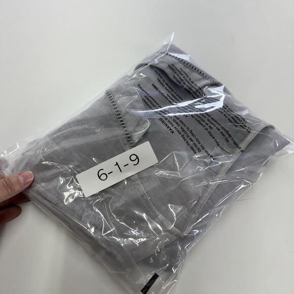 Sigrid Olsen Linen Tunic Dress Womens Small Gray Sleeveless V Neck Shift Trim - Picture 6 of 6